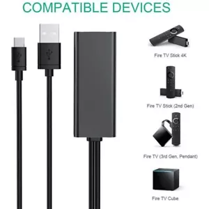 Ethernet Adapter für Amazon Fire TV Stick USB2.0 RJ45 LAN Netzwerkadapter USB - Bild 1 von 9