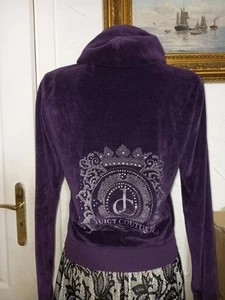 Juicy Couture lila Velour Trainingsjacke Damen - Bild 1 von 9