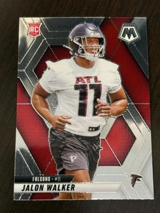 2025 Panini Mosaic Rookie Jalon Walker #377 - Atlanta Falcons - Bild 1 von 2