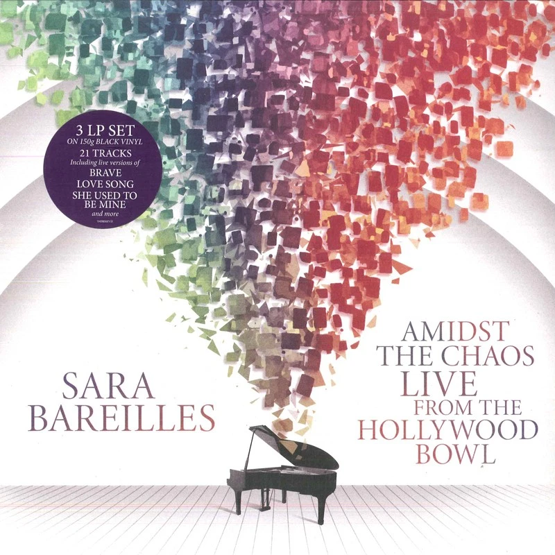 3discs LP Sara Bareilles Amidst the Chaos Live from the Hollywood Bowl Foto 1 de 1