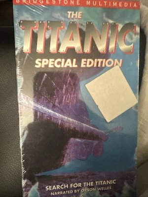 The Titanic Special Edition VHS Tape Movie Narrated Orson Welles Foto 1 de 2