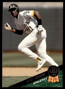 1993 Leaf Jerry Browne Oakland Athletics #150 - Foto 1 di 2
