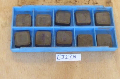 SECO TOOLS 10 cutting milling tips S25M see photos for more detail - Image 1 of 4