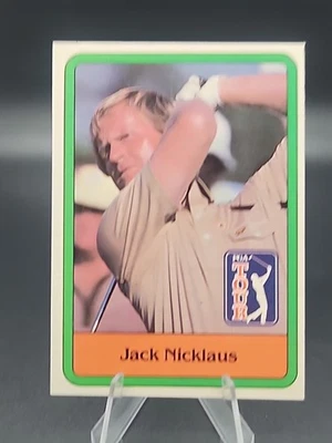 1981 DONRUSS GOLF #13 JACK NICKLAUS RC HOF, Masters - Image 1 of 2