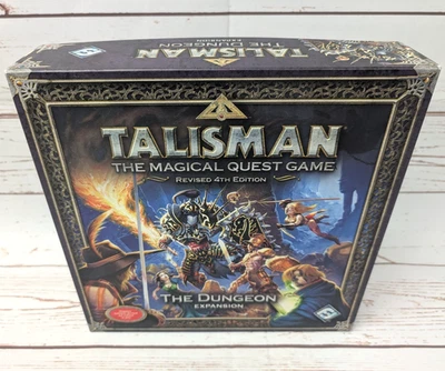 Talisman The Dungeon Expansion Revised 4th Edition 2009 FFG GW Board Game - Image 1 of 4