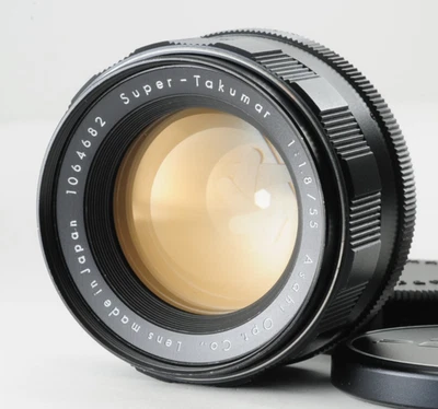 US Duty Paid Asahi Pentax Super-Takumar 55mm f/1.8 Early Model M42 Excellent - Image 1 of 4