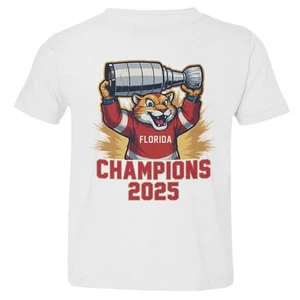 2025 Season Winners Hockey Trophy - Florida Fans Gift Toddler T-Shirt - Picture 1 of 5
