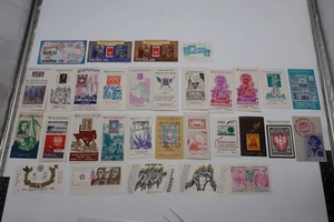 POLEPEX PHILATELIC EXPO SOUVENIR SHEET LABEL LOT 31 DIFFERENT - Picture 1 of 7