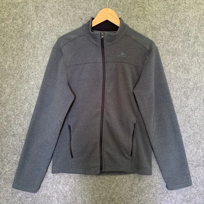 Quechua Mens Fleece Jacket Lightweight Zip Zipped Pockets Walking Blue Sz M - Image 1 of 4