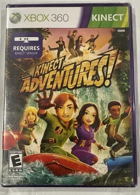 Kinect Adventures! (Microsoft Xbox 360 + Kinect) *BRAND NEW - FACTORY SEALED* - Image 1 of 2