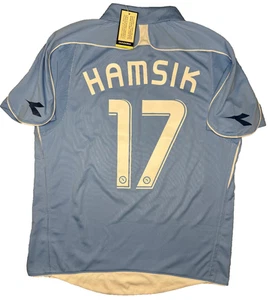 maglia calcio Napoli Hamsik 2007 2008 Home Jersey Diadora XL Lete LETE *NUOVA* - Foto 1 di 11