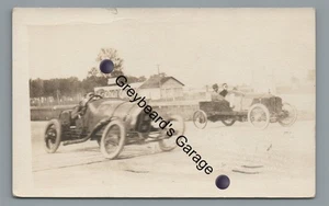 RPPC 1913? INDY 500 Auto Car Race Racing INDIANAPOLIS IN Real Photo Postcard - Picture 1 of 2