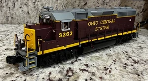 MTH PREMIER OHIO CENTRAL GP-40 #3262 (CONVERTED TO NON-POWERED) - Picture 1 of 11