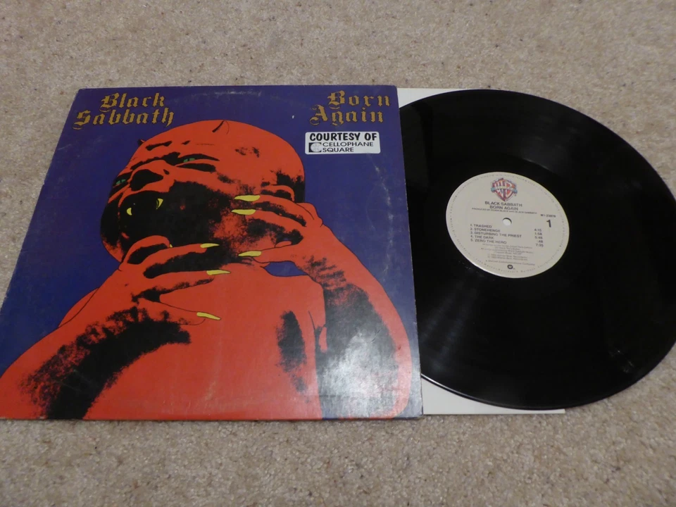 Black Sabbath Born Again Vintage Vinyl LP 1983 Warner Bros. Record 1-23978, EX Foto 1 de 1