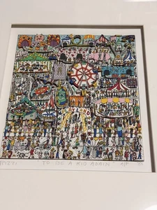 James Rizzi Serigraphs 3D Pop Art "TO BE A KID AGAIN" 1988 Edition No. A/P - Bild 1 von 7
