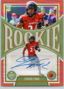 2022 Panini Legacy #194 Jerome Ford Rookies Penmanship Orange #/149 - Picture 1 of 2