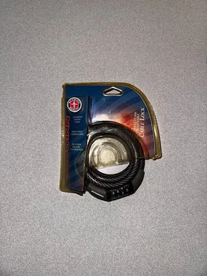 Schwinn SW507 Combination Bike Cable Lock 5 FT. 20+ years old but New Sealed - Image 1 of 4