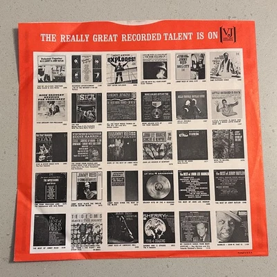 (NM) VEE JAY Co. LP Inner Sleeve ONLY The Beatles "Jolly What" NO SEAM SPLITS VJ - Image 1 of 4