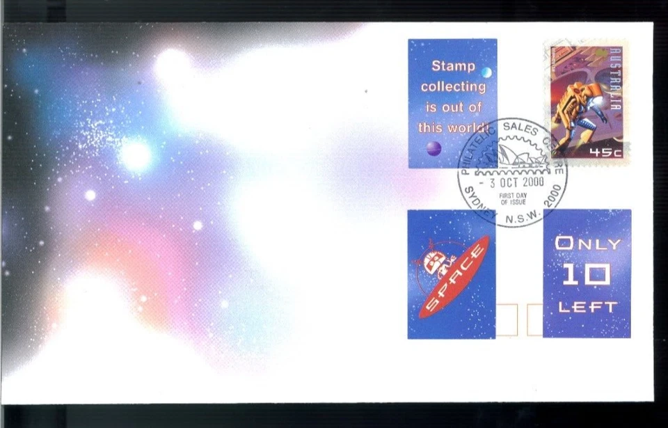 Space 2000 - P & S Tabs FDC - sin dirección Foto 1 de 1