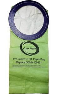 Replacement Proteam 10 Qt 100331 BackPack Vacuum Bags AllStar Super Coach 180 - Picture 1 of 1