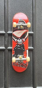 Monopatín vintage Blind Tech Deck Fingerboard rojo/negro - Imagen 1 de 2
