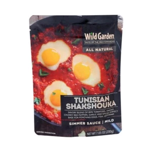 Wild Garden Tunisian Shakshouka Simmer Sauce - All Natural - Mild - 7.05 oz - Picture 1 of 1