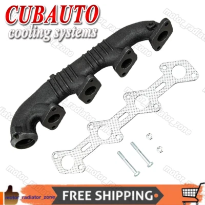 Left Exhaust Manifold For 2004-2010 Ford E350 Super Duty V8 6.0L Diesel - Изображение 1 из 4