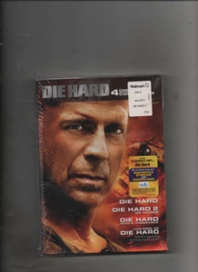 DIE HARD 4-Disc DVD Collection BRUCE WILLIS 1-2-3-4 Harder-Vengeance-Live Free - Picture 1 of 1