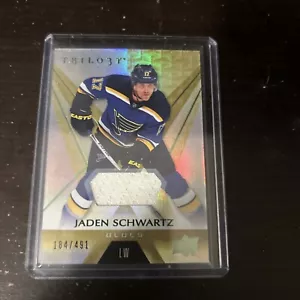 Jaden Schwartz Upper Deck 2016-2017 Patch /491 - Picture 1 of 4