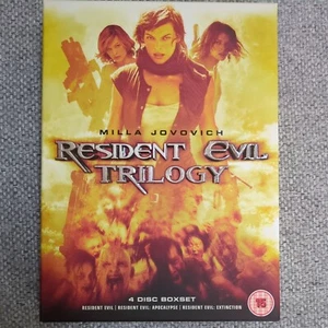 Used Resident Evil Trilogy 3 Movie Collection DVD BOX SET - Picture 1 of 3