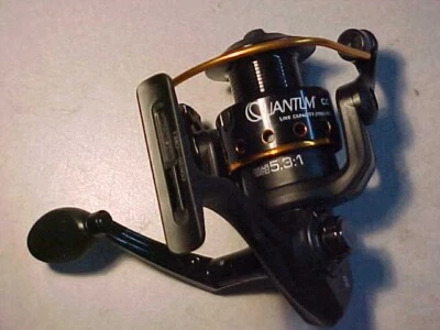 NUEVO CARRETE GIRATORIO QUANTUM CONQUER 5.3:1 BAJO WALLEYE 10 sistema de rodamientos SIN CAJA Foto 1 de 4