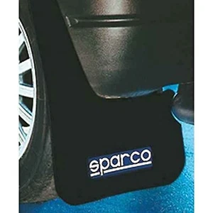 Sparco 03791NR Black Universal Mud Flap - Picture 1 of 1