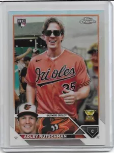 2023 Topps Chrome Adley Rutschman Image Variation SP RC #1 Sunglasses - Picture 1 of 2