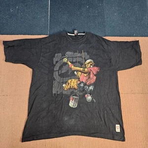 Ecko Unltd Y2K Graphic T-Shirt 3XL Black StreetWear Graffiti USA Made 1972 T4c - Picture 1 of 9