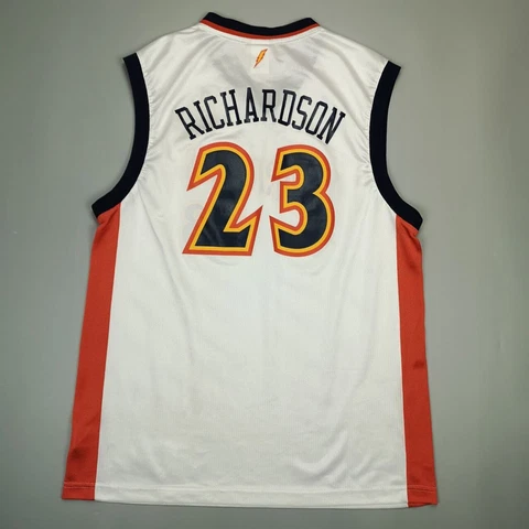 Jason Richardson #23 Golden State Warriors Reebok NBA Basketball Jersey Size L Cover