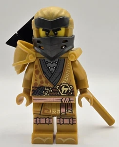 LEGO Ninjago Cole 10th Anniversary Golden Ninja Minifigure Minifig njo651 Used - Picture 1 of 2