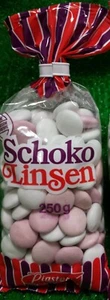 (78,2€/kg) original PIASTEN SCHOKOLINSEN 225g Schoko Linsen Dragees Pfefferminze - Bild 1 von 4