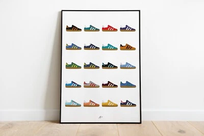 Pósters Adidas Trainer Colourway - SL72, Hamburgo, Gacela, Trimm Star, Balonmano Foto 1 de 4