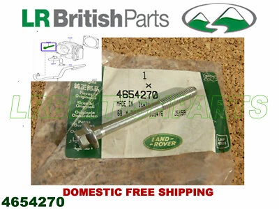 GENUINO LAND ROVER CUERPO ACELERADOR PERNO LR3 RANGE ROVER EVOQUE SPORT 4654270 Foto 1 de 4