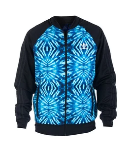 Adidas Original SUPERSTAR BURST Track Sweat Shirt Jacke Oberteil Firebird ~ Herren Gr. XL - Bild 1 von 8