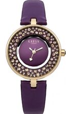 Lipsy Ladies Stone Set Purple Strap Watch LP281 RRP £45