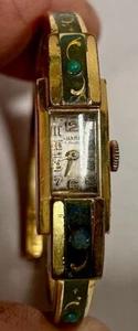 Vintage Silvana Women's Gold Filled Bracelet Watch Wristwatch (A14) - Picture 1 of 19
