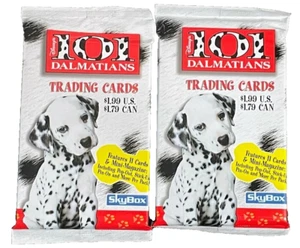 101 tarjetas coleccionables DALMATIONS 2 PAQUETES DE CERA SELLADOS DE FÁBRICA NUEVOS SIN ABRIR Skybox - Imagen 1 de 2