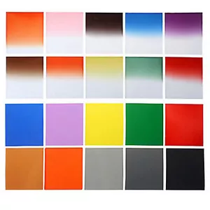 24pcs Full Neutral Density ND2 ND4 ND8 +Gradual ND Filter Kit for Cokin P series - Picture 1 of 9