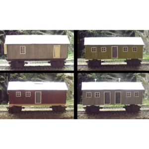 RS Laser Kits 3051-B N Scale Consldted Timber Camp Kit - Picture 1 of 1