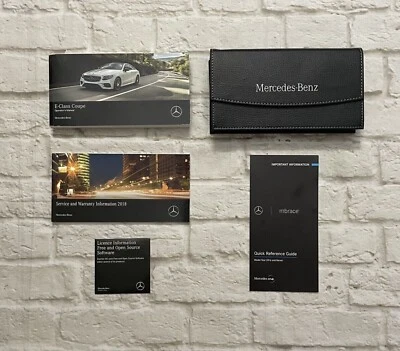 Mercedes-Benz Clase E 2018 cupé manual del propietario (E400 4Matic E400 E300 4Matic) Foto 1 de 4