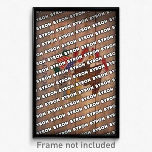 Byron Illinois Poster (IL City Souvenir 11x17 Town Print) - Picture 1 of 1