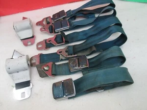63 64 65 FORD/MERCURY CALIENTE SEAT BELTS *COMPLETE SET* - Picture 1 of 12