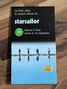 STARSAILOR Silence Is Easy 2003 FRANCE promotion shop window display - Picture 1 of 2