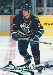 1997-98 Pacific Paramount Hockey Emerald Green #78 Doug Weight Edmonton Oilers